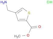 Methyl 4-(aminomethyl)thiophene-2-carboxylate hydrochloride