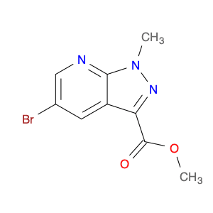 methyl 5-bromo-1-methyl-1H-pyrazolo[3,4-b]pyridine-3-carboxylate