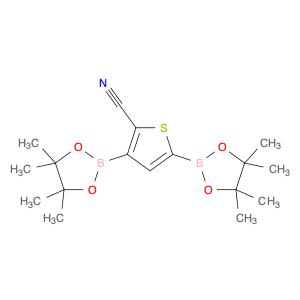 2-Thiophenecarbonitrile,3,5-bis(4,4,5,5-tetramethyl-1,3,2-dioxaborolan-2-yl)-