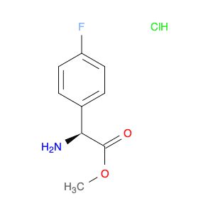 Methyl L-2-(4-fluorophenyl)glycinate HCl