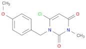 2,4(1H,3H)-Pyrimidinedione,6-chloro-1-[(4-methoxyphenyl)methyl]-3-methyl-