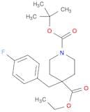 1-tert-butyl 4-ethyl 4-(4-fluorobenzyl)piperidine-1,4-dicarboxylate(with Methy ester analog)