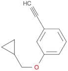 1-(Cyclopropylmethoxy)-3-ethynylbenzene