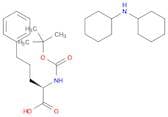 Benzenepentanoic acid, a-[[(1,1-dimethylethoxy)carbonyl]amino]-,(aR)-, compd. with N-cyclohexylcyc…