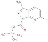 1-Boc-3-methyl-6-fluoro-1H-pyrazolo[3,4-b]pyridine
