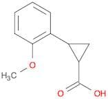 2-(2-Methoxyphenyl)cyclopropanecarboxylic acid