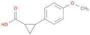 Cyclopropanecarboxylic acid, 2-(4-methoxyphenyl)-