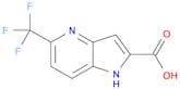 1H-Pyrrolo[3,2-b]pyridine-2-carboxylic acid, 5-(trifluoromethyl)-