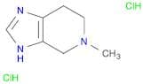 1H-Imidazo[4,5-c]pyridine, 4,5,6,7-tetrahydro-5-methyl-, dihydrochloride