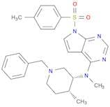 7H-Pyrrolo[2,3-d]pyrimidin-4-amine,N-methyl-N-[(3R,4R)-4-methyl-1-(phenylmethyl)-3-piperidinyl]-7-…