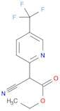 Ethyl 2-cyano-2-(5-(trifluoromethyl)pyridin-2-yl)acetate
