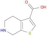 4,5,6,7-Tetrahydrothieno[2,3-c]pyridine-3-carboxylic acid