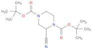 1,4-Piperazinedicarboxylic acid, 2-cyano-, 1,4-bis(1,1-dimethylethyl)ester