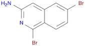3-Isoquinolinamine, 1,6-dibromo-