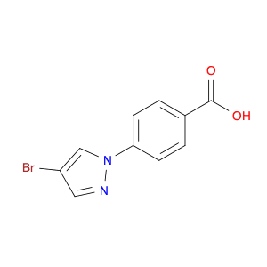 Benzoic acid, 4-(4-bromo-1H-pyrazol-1-yl)-