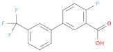 2-fluoro-5-[3-(trifluoromethyl)phenyl]benzoic acid