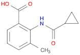 2-[(Cyclopropylcarbonyl)amino]-3-methylbenzoic acid