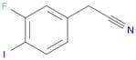 2-(3-Fluoro-4-iodophenyl)acetonitrile