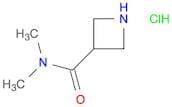 3-​Azetidinecarboxamide​, N,​N-​dimethyl-​, hydrochloride (1:1)