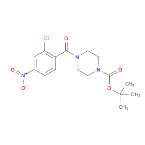 Tert-Butyl 4-(2-Chloro-4-Nitrobenzoyl)Piperazine-1-Carboxylate