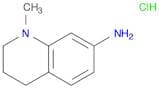 7-Amino-n-methyl-1,2,3,4-tetrahydroquinoline, HCl