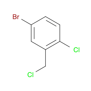 Benzene, 4-bromo-1-chloro-2-(chloromethyl)-