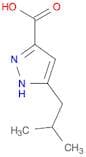 5-Isobutyl-1H-pyrazole-3-carboxylic acid