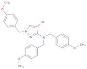 1H-Pyrazol-3-amine, 4-bromo-n,n,1-tris[(4-methoxyphenyl)methyl]-