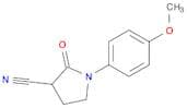 1-(4-Methoxyphenyl)-2-oxopyrrolidine-3-carbonitrile