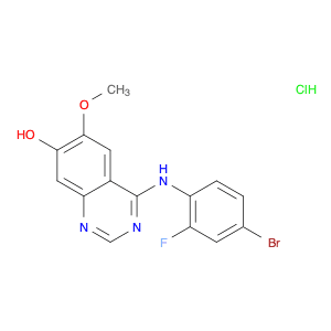 4-((4-Bromo-2-fluorophenyl)amino)-6-methoxyquinazolin-7-ol hydrochloride