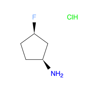 (1S,3R)-3-Fluorocyclopentan-1-amine hydrochloride