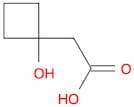 2-(1-Hydroxycyclobutyl)acetic acid