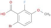 6-Bromo-2-fluoro-3-methoxybenzoic acid