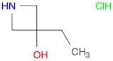 3-Azetidinol,3-ethyl-, hydrochloride (1:1)