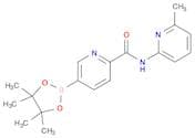 6-((6-Methylpyridin-2-yl)carbamoyl)pyridine-3-boronic acid pinacol ester