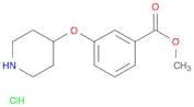 Methyl 3-(piperidin-4-yloxy)benzoate hydrochloride