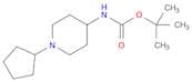 4-(BOC-Amino)-1-cyclopentylpiperidine