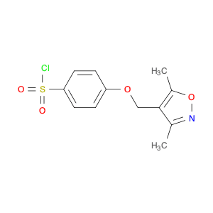 4-[(3,5-Dimethylisoxazol-4-yl)methoxy]benzenesulfonyl chloride