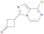 3-(8-Chloroimidazo[1,5-a]pyrazin-3-yl)cyclobutanone