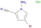 1-Amino-4-bromo-1H-pyrrole-2-carbonitrile hydrochloride