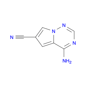 4-aminopyrrolo[2,1-f][1,2,4]triazine-6-carbonitrile