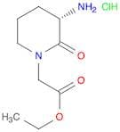 ETHYL 2-((S)-3-AMINO-2-OXOPIPERIDIN-1-YL)ACETATE HCL