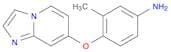 4-(Imidazo[1,2-a]pyridin-7-yloxy)-3-methylaniline