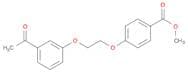 methyl 4-[2-(3-acetylphenoxy)ethoxy]benzene carboxylate