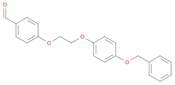 4-(2-[4-(Benzyloxy)phenoxy]ethoxy)benzaldehyde