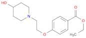 Ethyl 4-[2-(4-hydroxypiperidin-1-yl)ethoxy]benzoate