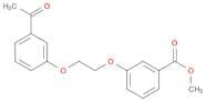 methyl 3-[2-(3-acetylphenoxy)ethoxy]benzene carboxylate