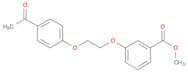 methyl 3-[2-(4-acetylphenoxy)ethoxy]benzene carboxylate