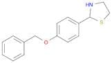 2-[4-(benzyloxy)phenyl]-1,3-thiazolane