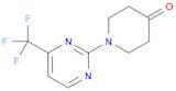 1-(4-(Trifluoromethyl)pyrimidin-2-yl)piperidin-4-one
